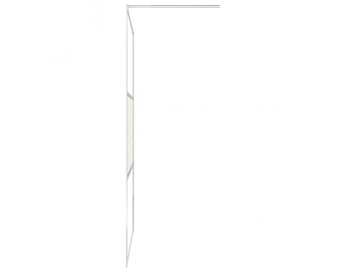 Sonata Стена за душ, ESG стъкло с дизайн на камъни, 100x195 см
