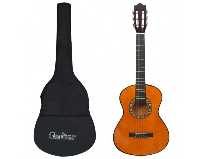 Sonata Класическа китара за начинаещи и деца с калъф, 1/2, 34"