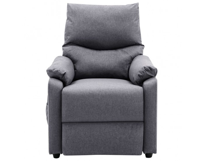 Sonata Масажен реклайнер, светлосив, текстил