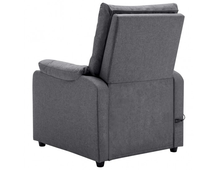 Sonata Масажен реклайнер, тъмносив, текстил