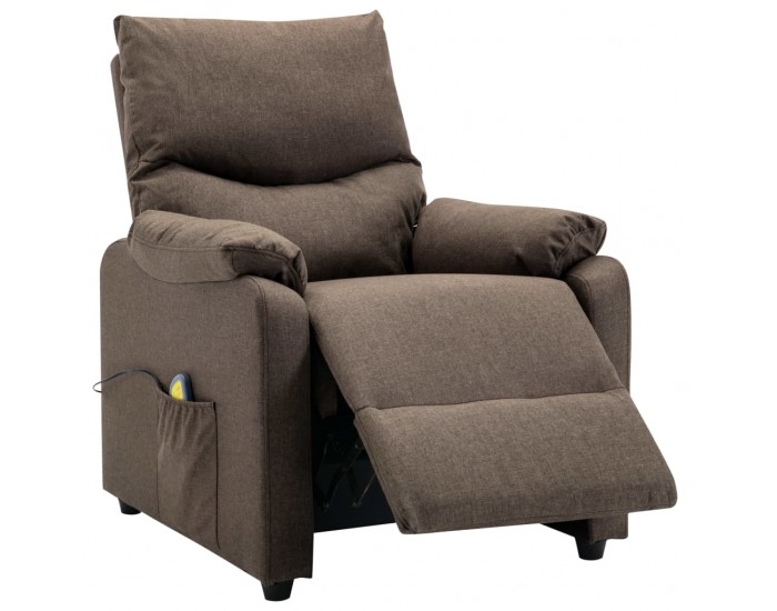 Sonata Масажен реклайнер, кафяв, текстил