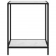 Sonata Конзолна маса, бяла, 60x35x75 cм, закалено стъкло