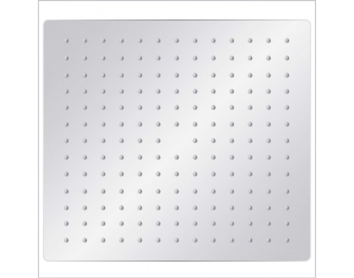 Sonata Rainshower душ пита, инокс 304, 30x30 cм, квадратна