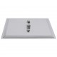 Sonata Rainshower душ пита, инокс 304, 30x30 cм, квадратна