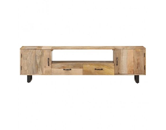 Sonata ТВ шкаф, 160x30x45 см, мангово дърво масив