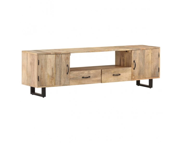 Sonata ТВ шкаф, 160x30x45 см, мангово дърво масив