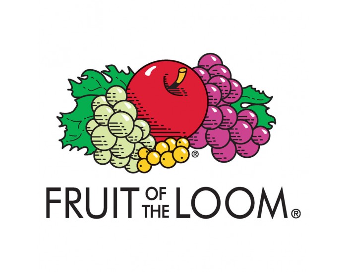 Fruit of the Loom Оригинални тениски, 5 бр, бели, XXL, памук