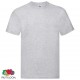 Fruit of the Loom Оригинални тениски, 5 бр, сиви, 3XL, памук