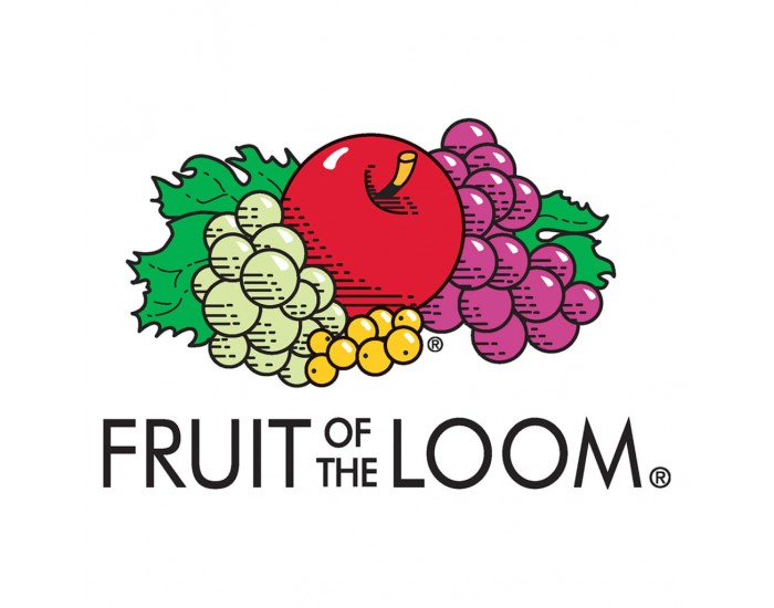 Fruit of the Loom Оригинални тениски, 5 бр, червени, S, памук