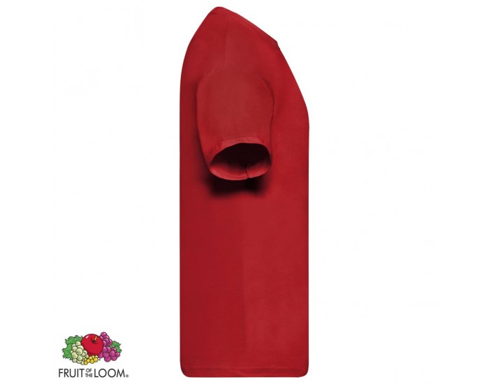 Fruit of the Loom Оригинални тениски, 5 бр, червени, XXL, памук
