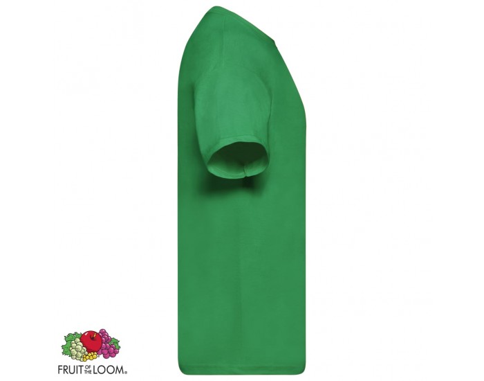 Fruit of the Loom Оригинални тениски, 5 бр, зелени, S, памук