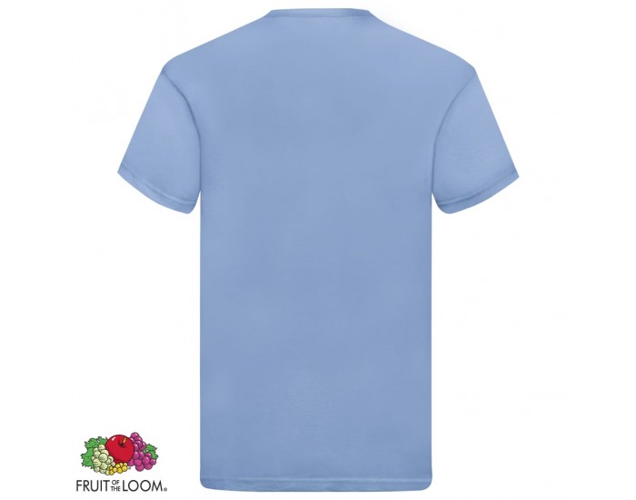Fruit of the Loom Оригинални тениски, 5 бр, светлосини, XL, памук