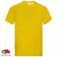 Fruit of the Loom Оригинални тениски, 5 бр, жълти, 3XL, памук Fruit of the Loom Оригинални тениски, 5 бр, жълти, 3XL, памук