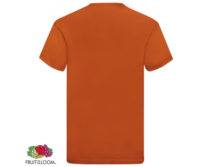 Fruit of the Loom Оригинални тениски, 5 бр, оранжеви, S, памук
