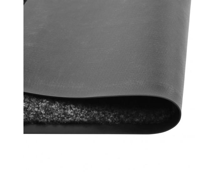 Sonata Перима изтривалка, черна, 90x150 см