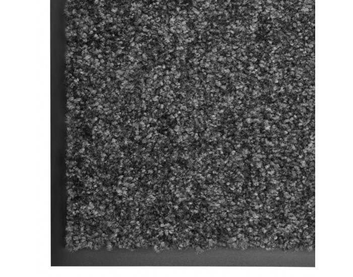 Sonata Перима изтривалка, антрацит, 90x120 см