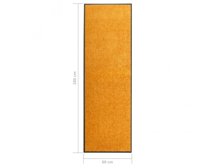 Sonata Перима изтривалка, оранжева, 60x180 см