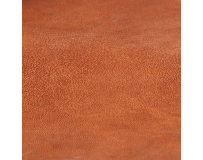 Sonata Бар табуретки, 2 бр, кафяви, естествена кожа