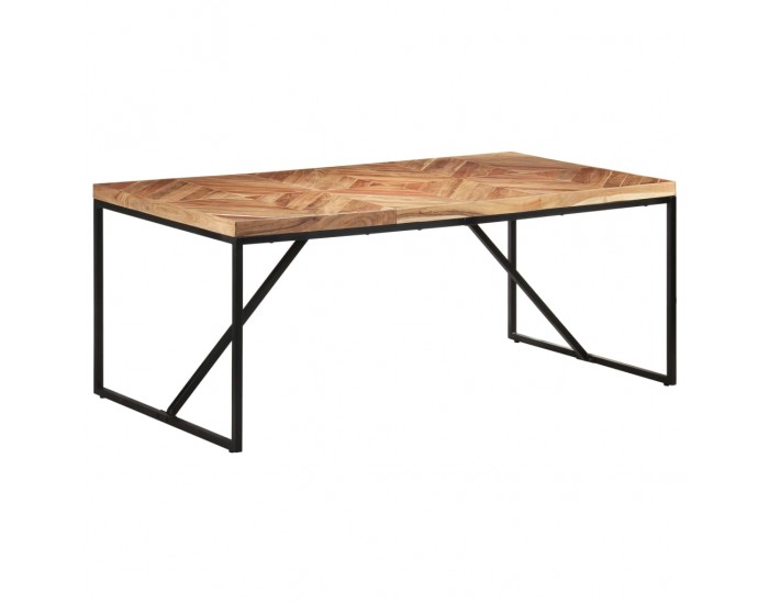 Sonata H Трапезна маса, 180x90x76 cм, акация и манго масив