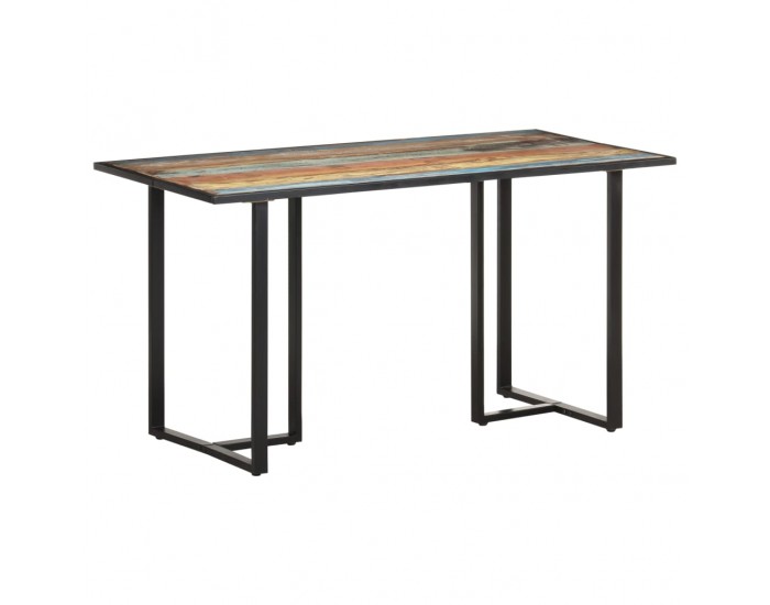 Sonata H Трапезна маса, 140 cм, регенерирано дърво масив
