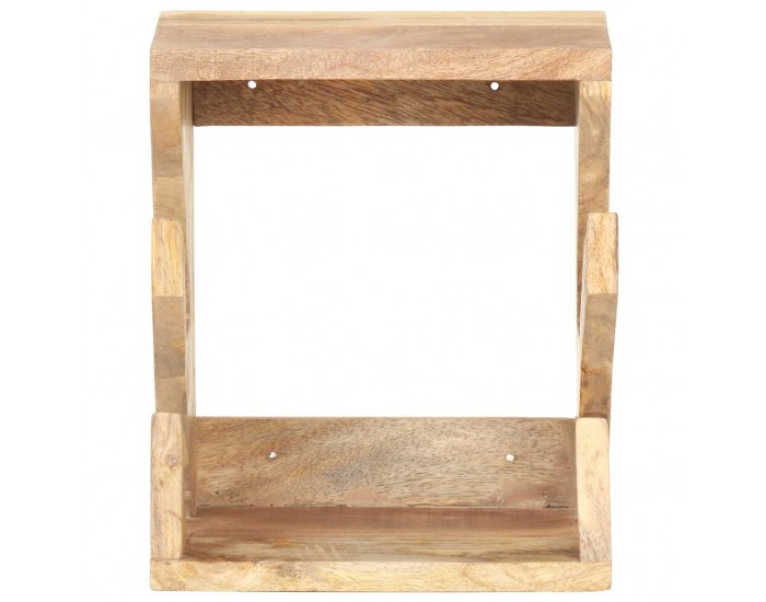 Sonata Стенна стойка за скейтборд, 25x20x30 см, манго масив