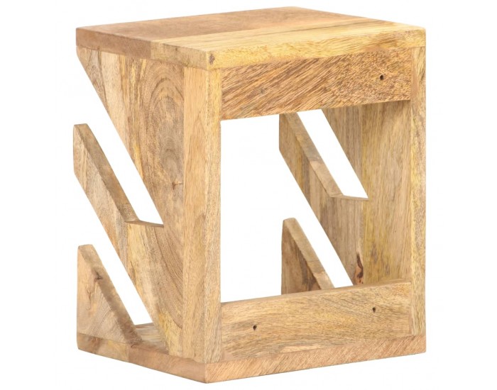 Sonata Стенна стойка за скейтборд, 25x20x30 см, манго масив