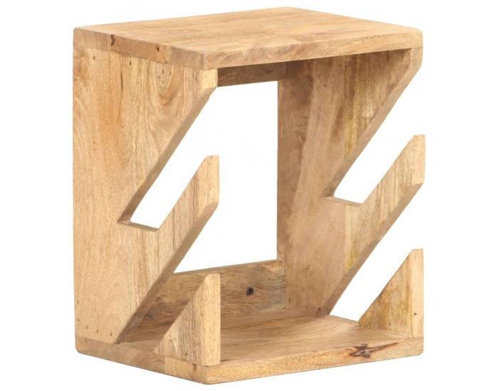 Sonata Стенна стойка за скейтборд, 25x20x30 см, манго масив