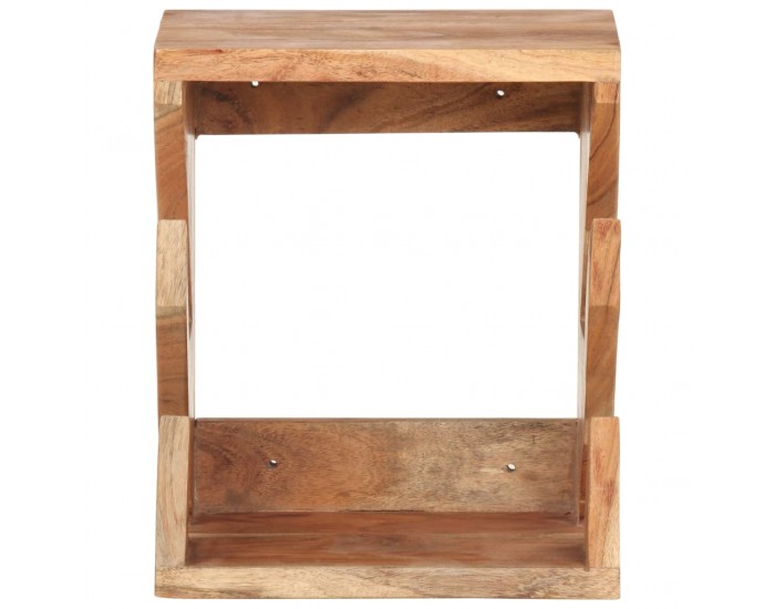 Sonata Стенна стойка за скейтборд, 25x20x30 см, акация масив