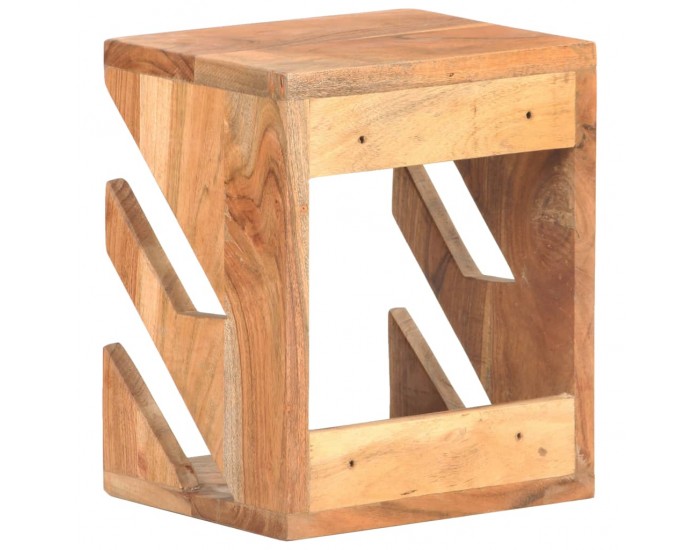 Sonata Стенна стойка за скейтборд, 25x20x30 см, акация масив