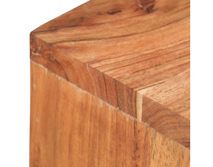 Sonata Стенна стойка за скейтборд, 25x20x30 см, акация масив