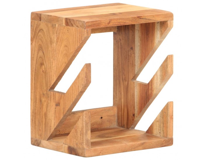 Sonata Стенна стойка за скейтборд, 25x20x30 см, акация масив