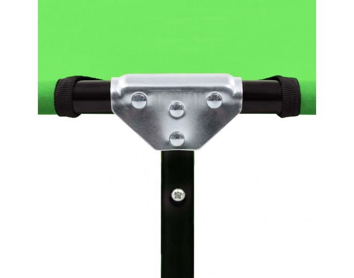 Sonata Сгъваем шезлонг, стомана, зелен