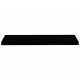 Sonata Окачен стенен рафт, черен гланц, 90x23,5x3,8 см, МДФ