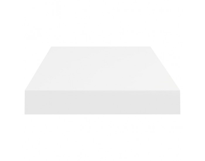 Sonata Окачени стенни рафтове, 2 бр, бели, 50x23x3,8 см, МДФ