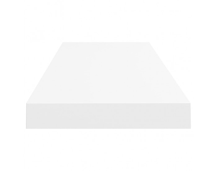 Sonata Окачени стенни рафтове, 2 бр, бели, 80x23,5x3,8 см, МДФ