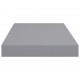 Sonata Окачен стенен рафт, сив, 50x23x3,8 см, МДФ