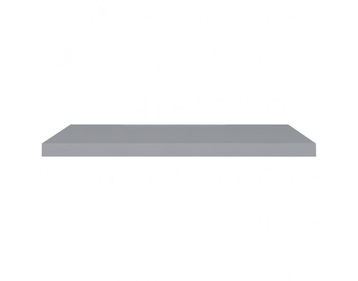 Sonata Окачен стенен рафт, сив, 90x23,5x3,8 см, МДФ