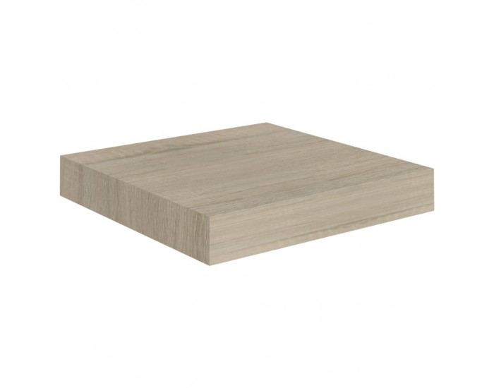 Sonata Окачен стенен рафт, дъб, 23x23,5x3,8 см, МДФ