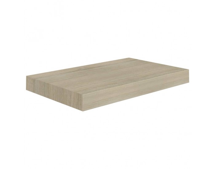 Sonata Окачен стенен рафт, дъб, 40x23x3,8 см, МДФ