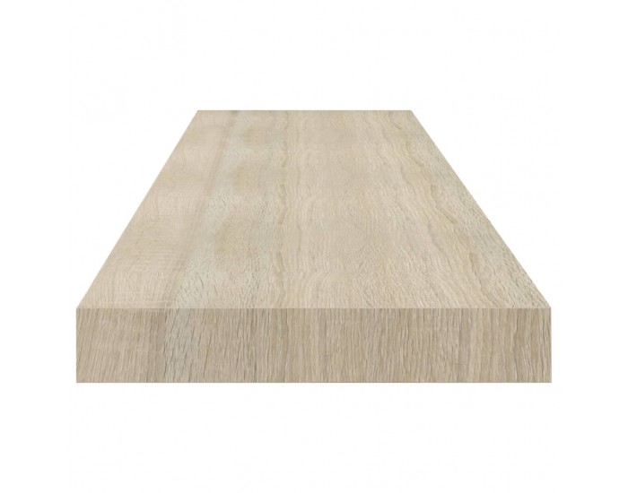 Sonata Окачен стенен рафт, дъб, 90x23,5x3,8 см, МДФ