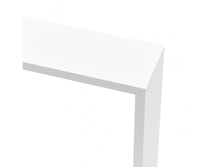 Sonata Кубични стенни полици, 3 бр, бели, МДФ