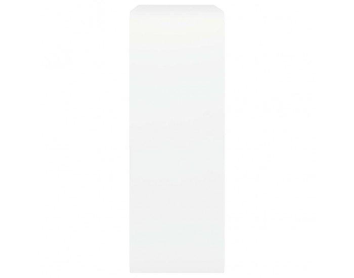 Sonata Кубични стенни полици, 3 бр, бели, МДФ