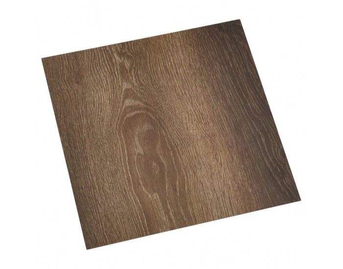Sonata Самозалепващи подови дъски, 55 бр, PVC, 5,11 м², кафяви Sonata Самозалепващи подови дъски, 55 бр, PVC, 5,11 м², кафяви