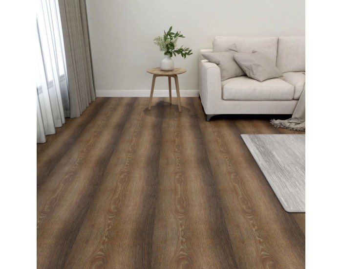 Sonata Самозалепващи подови дъски, 55 бр, PVC, 5,11 м², кафяви Sonata Самозалепващи подови дъски, 55 бр, PVC, 5,11 м², кафяви