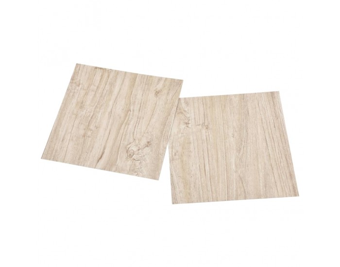Sonata Самозалепващи подови дъски, 55 бр, PVC, 5,11 м², светлокафяви Sonata Самозалепващи подови дъски, 55 бр, PVC, 5,11 м², светлокафяви