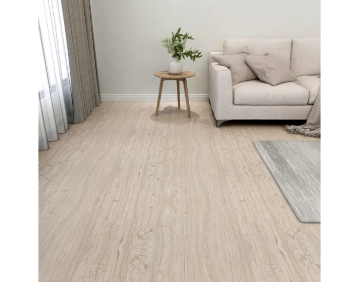 Sonata Самозалепващи подови дъски, 55 бр, PVC, 5,11 м², светлокафяви Sonata Самозалепващи подови дъски, 55 бр, PVC, 5,11 м², светлокафяви