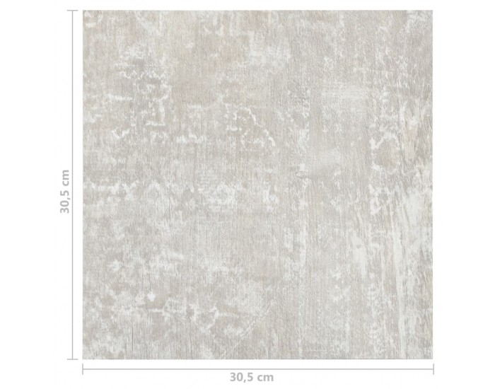 Sonata Самозалепващи подови дъски, 55 бр, PVC, 5,11 м², светлосиви Sonata Самозалепващи подови дъски, 55 бр, PVC, 5,11 м², светлосиви