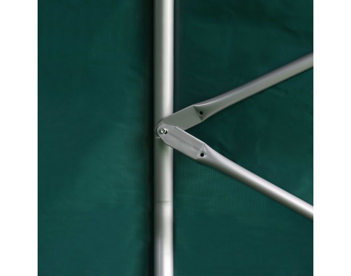 Sonata Навес за животни, PVC, 3,7x3,7 м, зелен