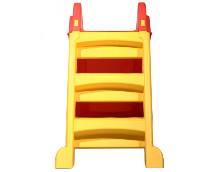 Sonata Сгъваема пързалка за деца, за закрито/открито, червено и жълто