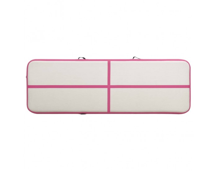 Sonata Надуваем дюшек за гимнастика с помпа, 300x100x15 см, PVC, розов